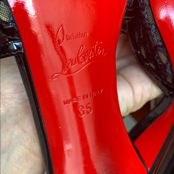 Christian Louboutin Cross Blake 120mm Pump - Picture 7 of 8